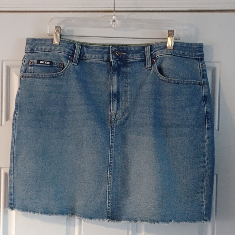 DKNY JEANS Mini Skirt SZ 16